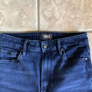 PAIGE Cindy High-rise Straight Jeans Size 28